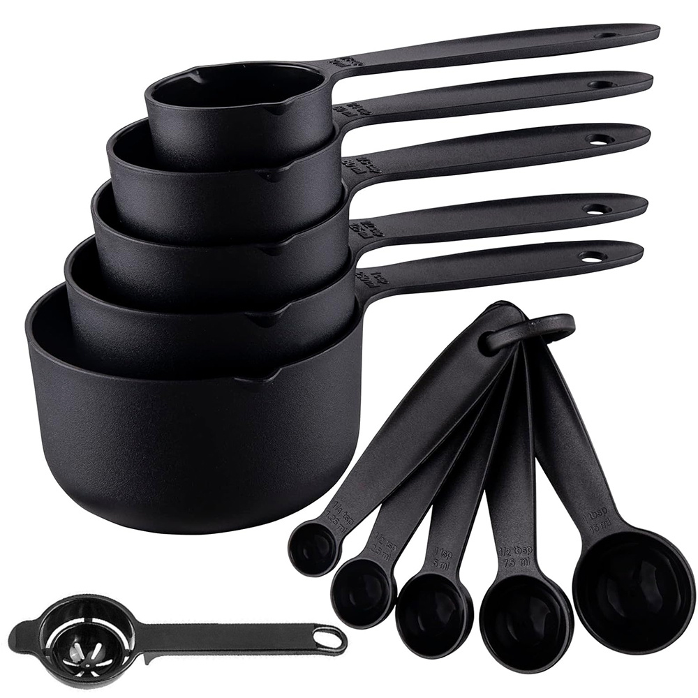 Kitchen Gadgets Products - 11 adet Plastik Ölçü Kapları ve