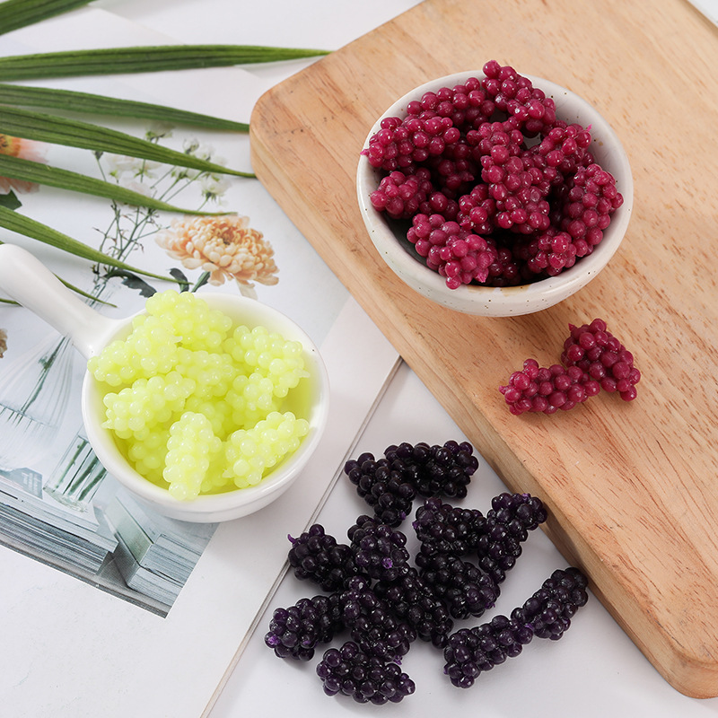 Kitchen Gadgets Green - 10 adet Mini Sahte Üzüm Yeşil