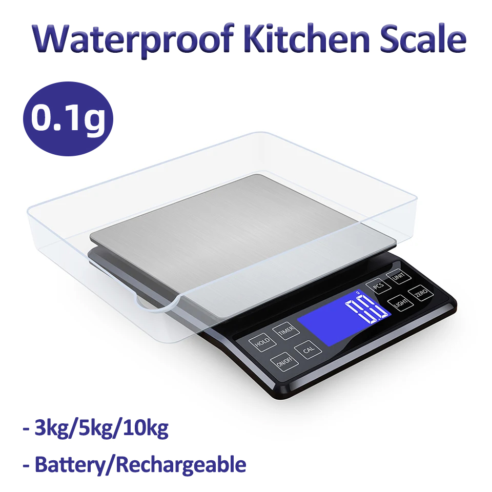 Kitchen Gadgets Cool - Dijital Mutfak Terazisi 0.1g Yüksek Hassasiyetli
