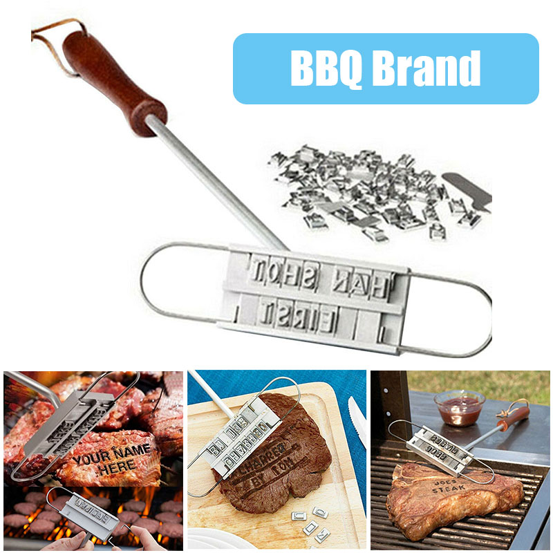 Kitchen Gadgets Name - Markalaşma Demir 55 Harfli DIY Barbekü