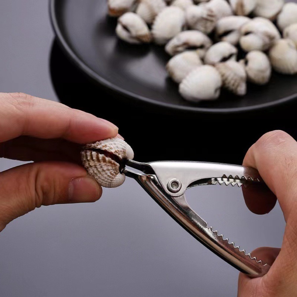 Kitchen Gadgets Name - Yeni Yaratıcı İstiridye Açma Kelepçesi Paslanmaz