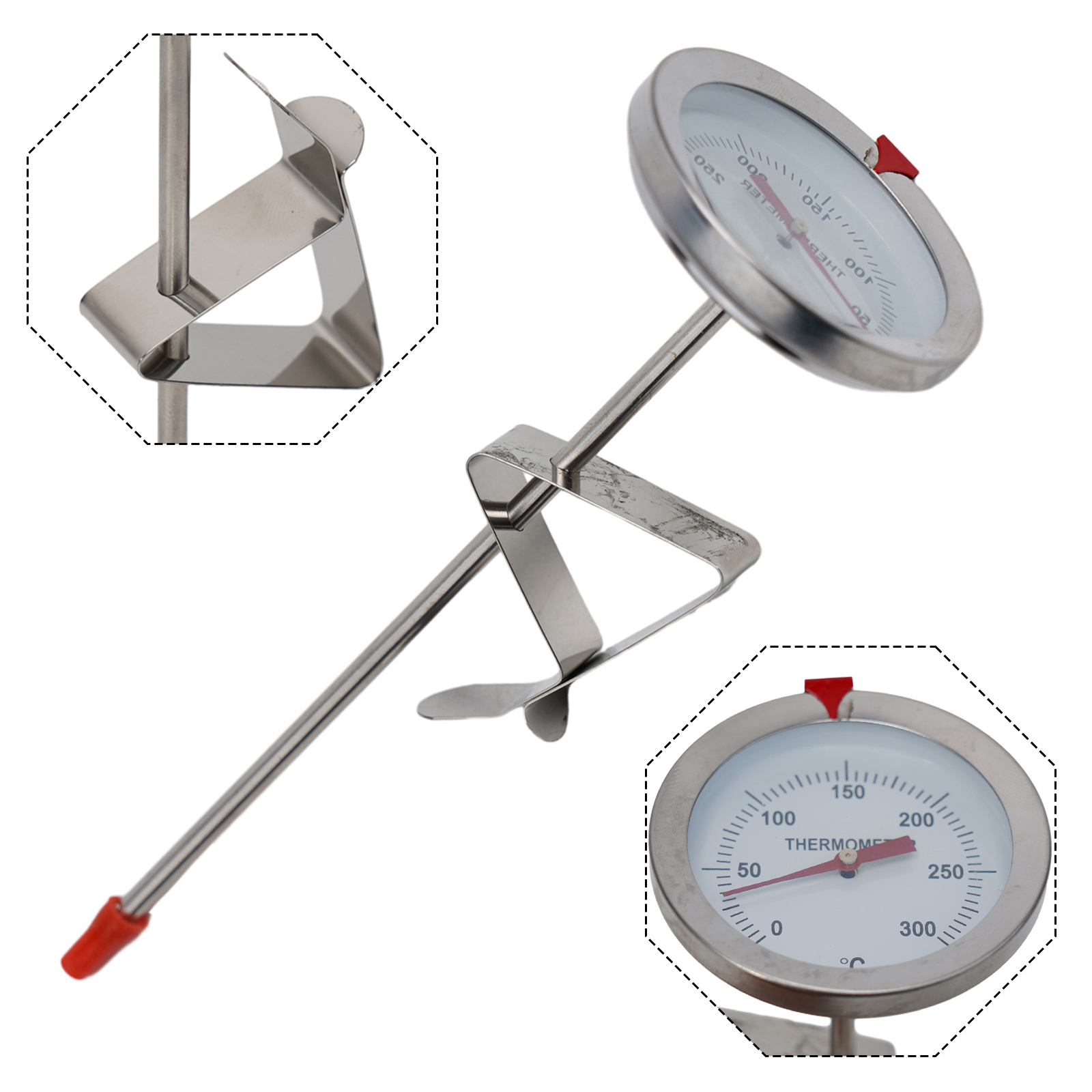 Kitchen Gadgets Products - Paslanmaz Çelik Prob Termometre Mutfak Aletleri