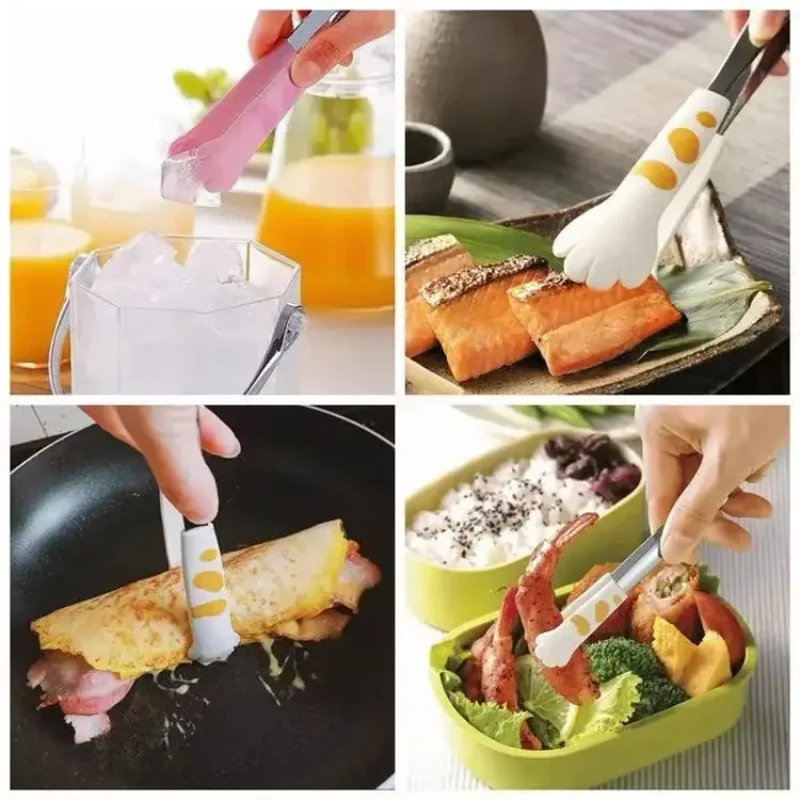 Kitchen Gadgets And Utensils - Kedi Paw Şekli yemek maşası Sevimli