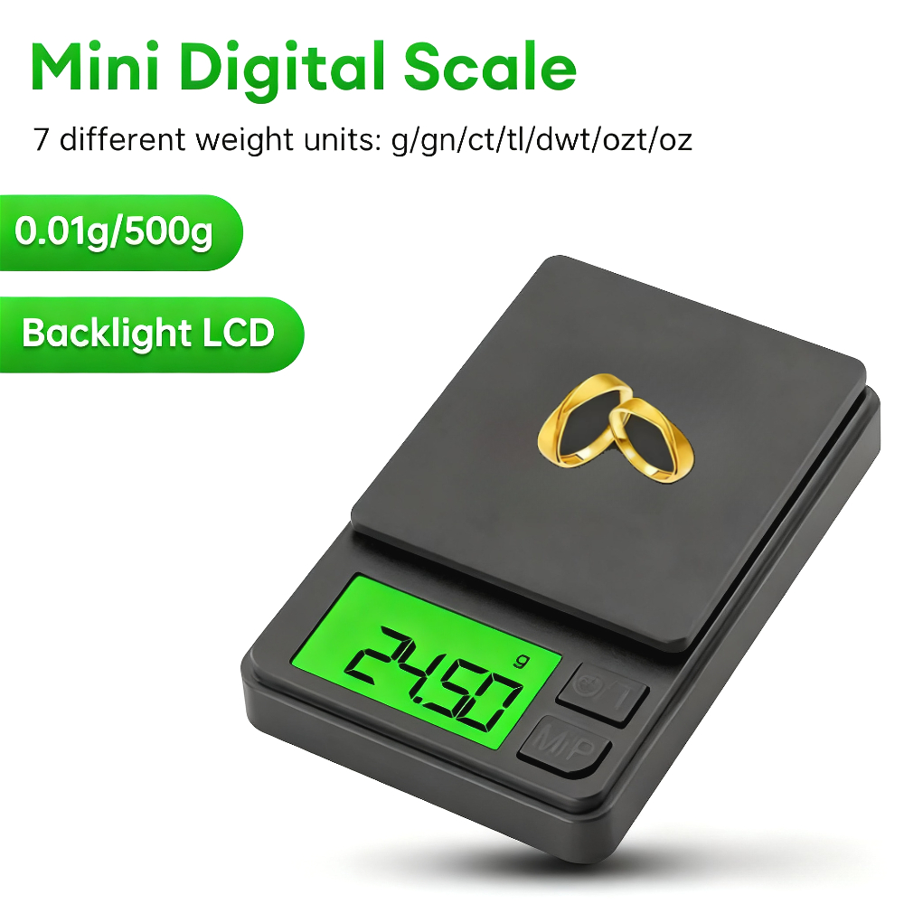 Digital Kitchen Scale - 200/500/1000g 0.01g mini dijital terazi yüksek