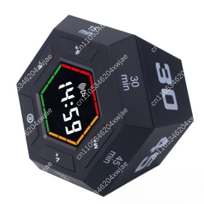 Kitchen Timer Digital - Altıgen Görsel Çevirmeli Dijital Zamanlayıcı LED