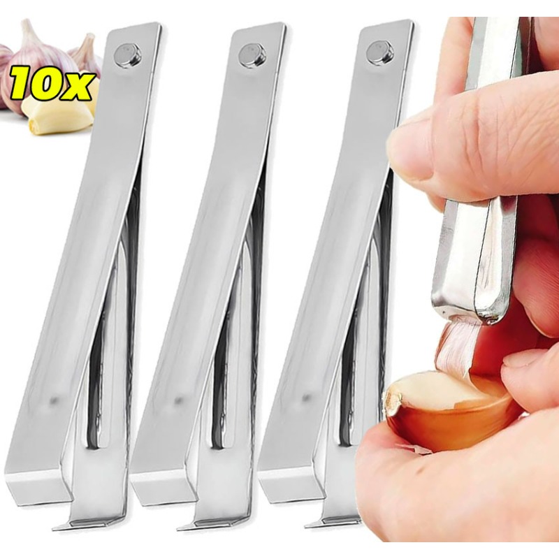 Kitchen Gadget Amazon - 10/1 adet Paslanmaz Çelik Sarımsak Soyucu