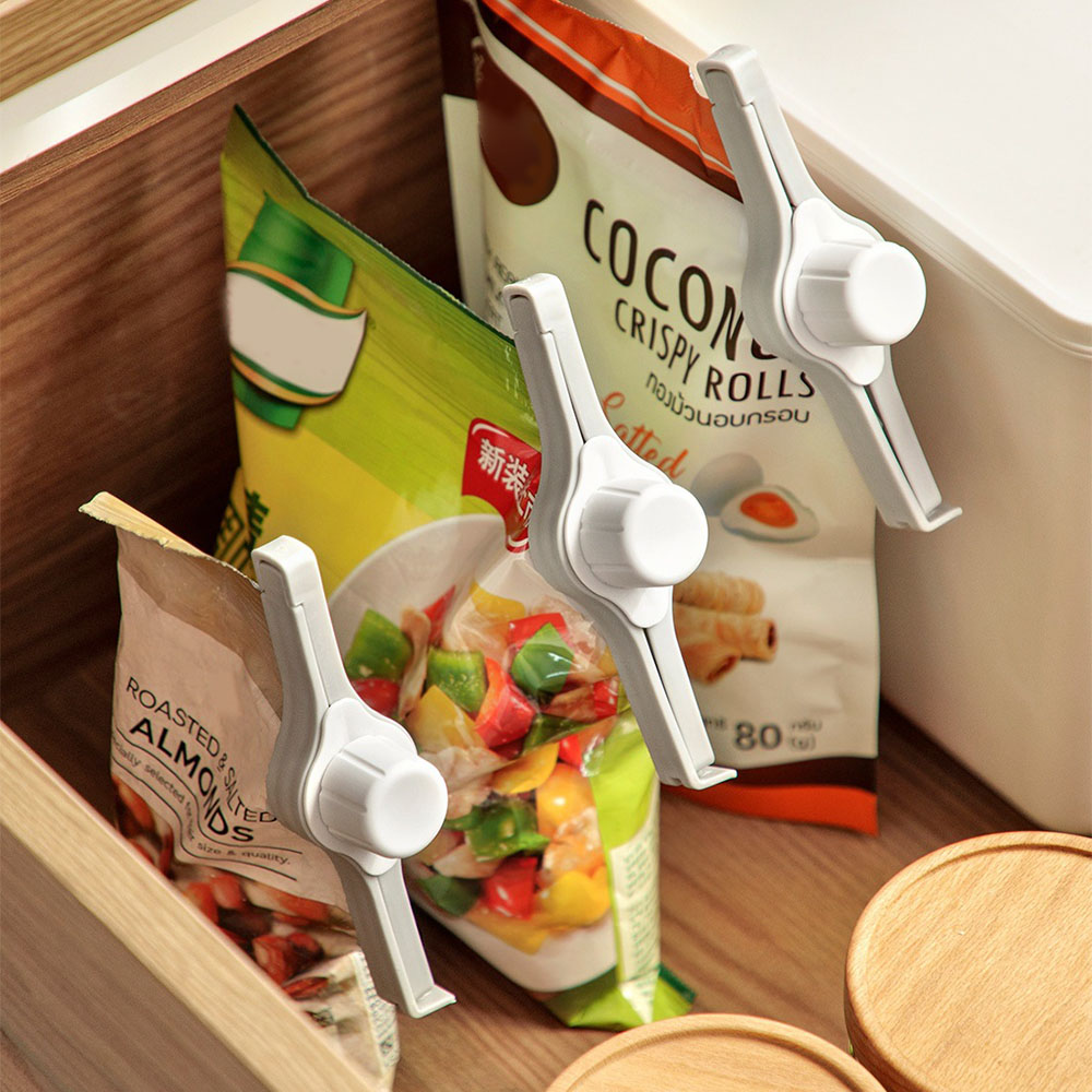 Kitchen Gadgets Cool - Gıda Torbası Sızdırmazlık Klipleri Dökme Borulu