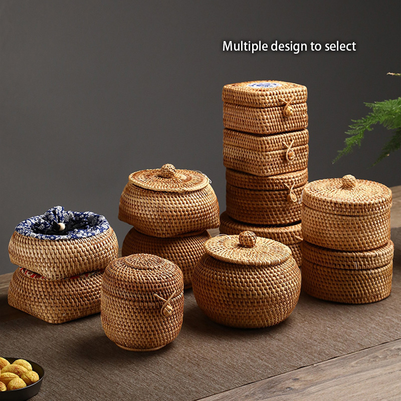 El dokuması Rattan saklama kap - Kitchen Gadgets In Japan incelemesi ve fiyatı
