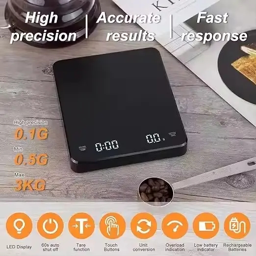 Zamanlayıcılı Mini Kahve Teraz - Kitchen Timer Digital incelemesi ve fiyatı
