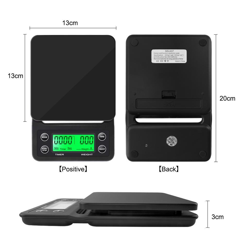 3kg/0.1g 5kg/0.1g Damla Kahve  - Kitchen Timer Digital incelemesi ve fiyatı