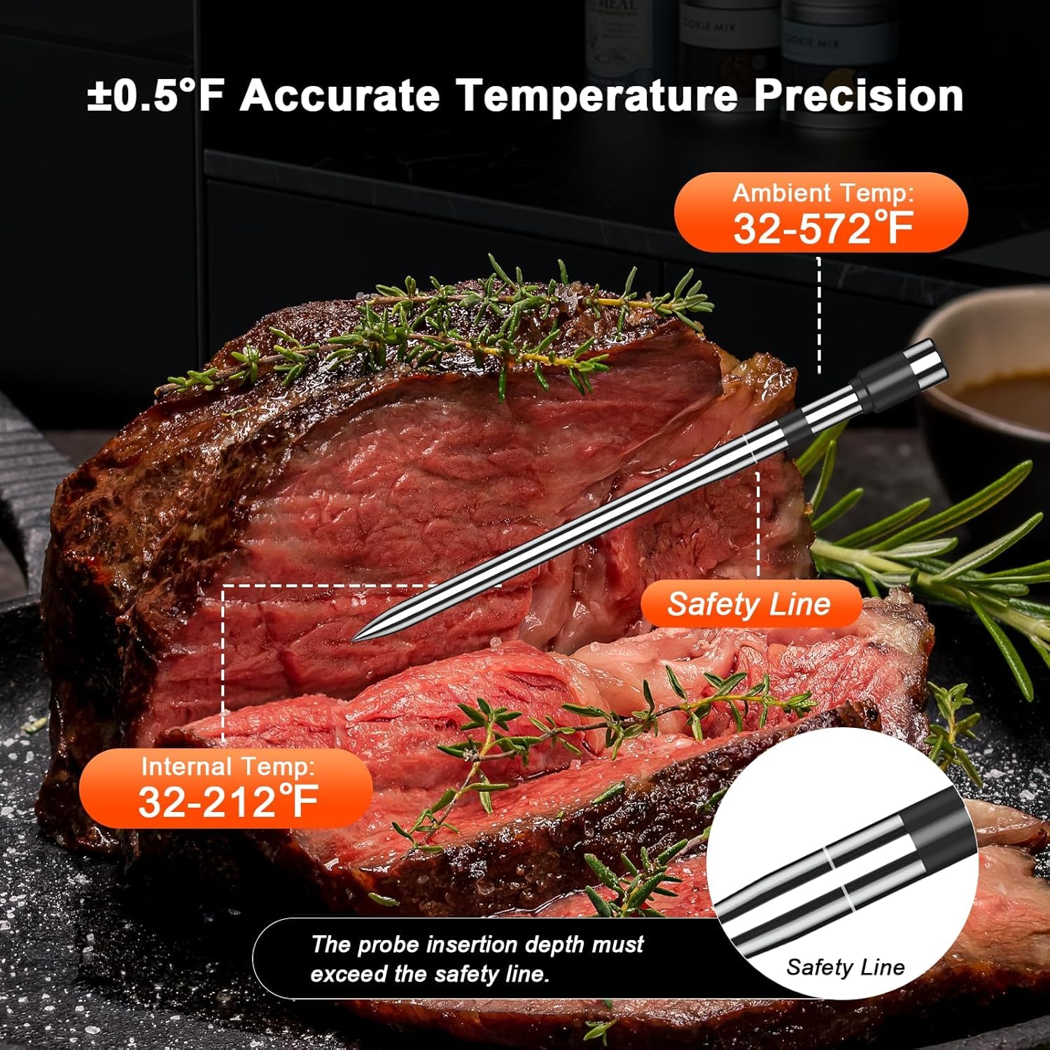 Kablosuz Bluetooth Et Termomet - Kitchen Timer Digital incelemesi ve fiyatı