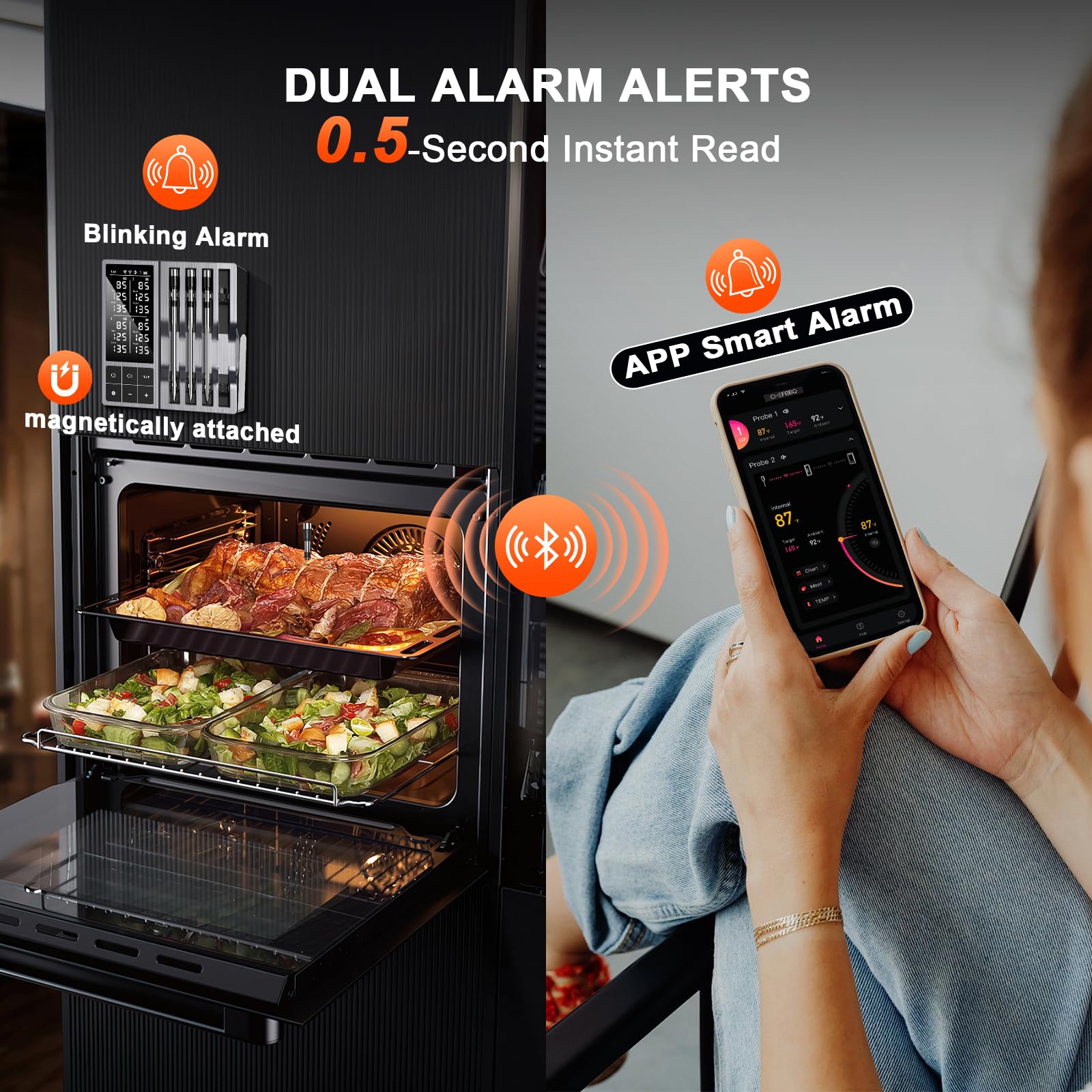 Kablosuz Bluetooth Et Termomet - Kitchen Timer Digital incelemesi ve fiyatı