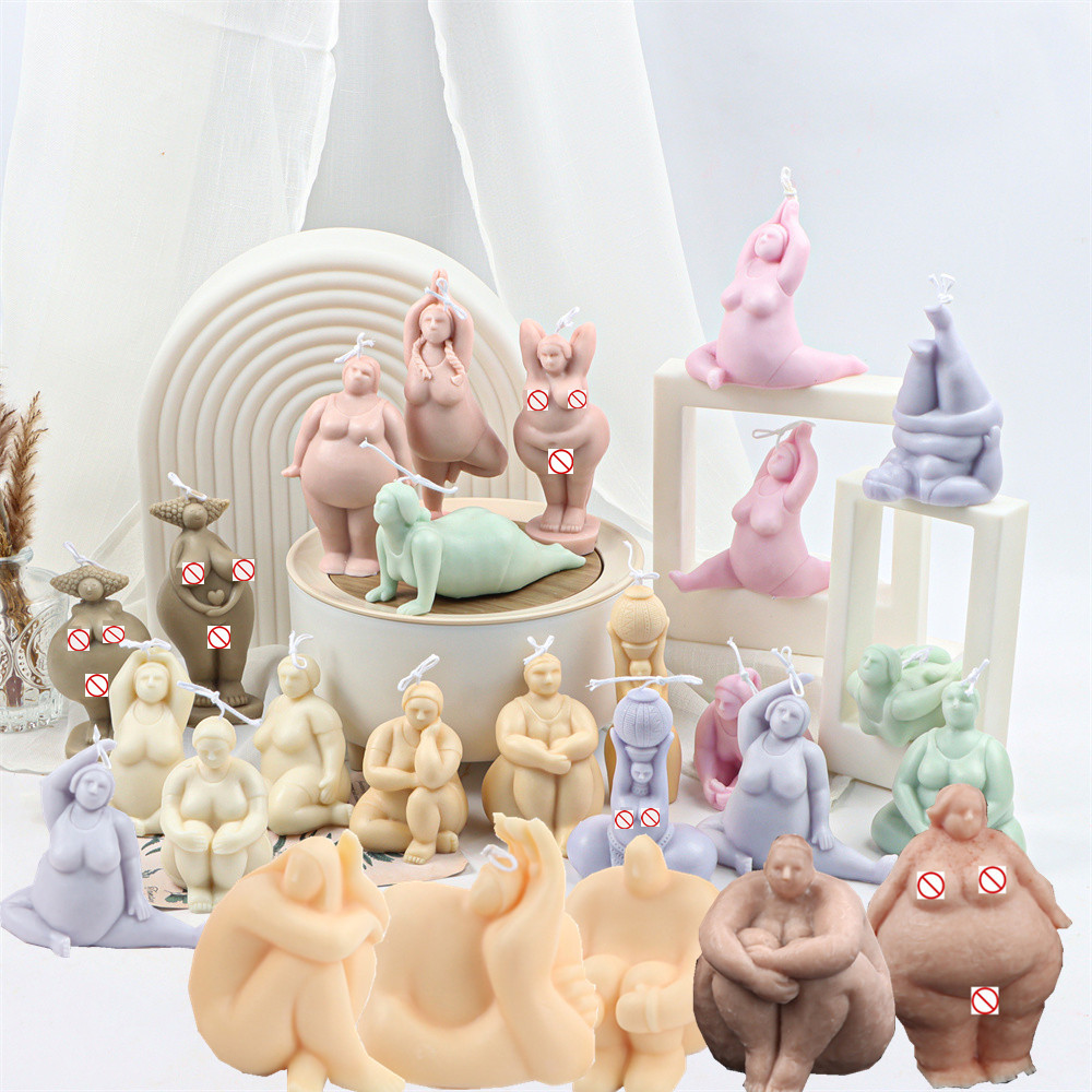Soyut Şişman Kadın Vücut Mum s - Kitchen Gadgets For Mom incelemesi ve fiyatı