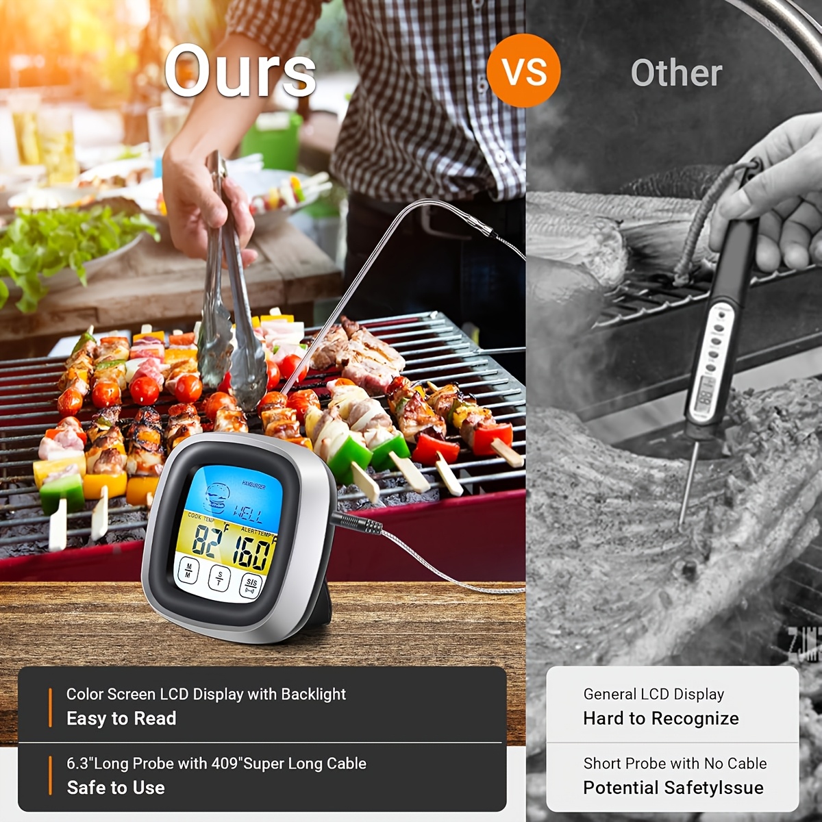 Dijital Et Termometresi BBQ Za - Kitchen Timer Digital incelemesi ve fiyatı