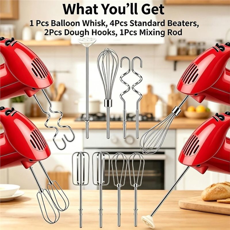 KEOL-El Mikseri Aparatları Kit - Kitchenaid Mixer Hand Mixer incelemesi ve fiyatı