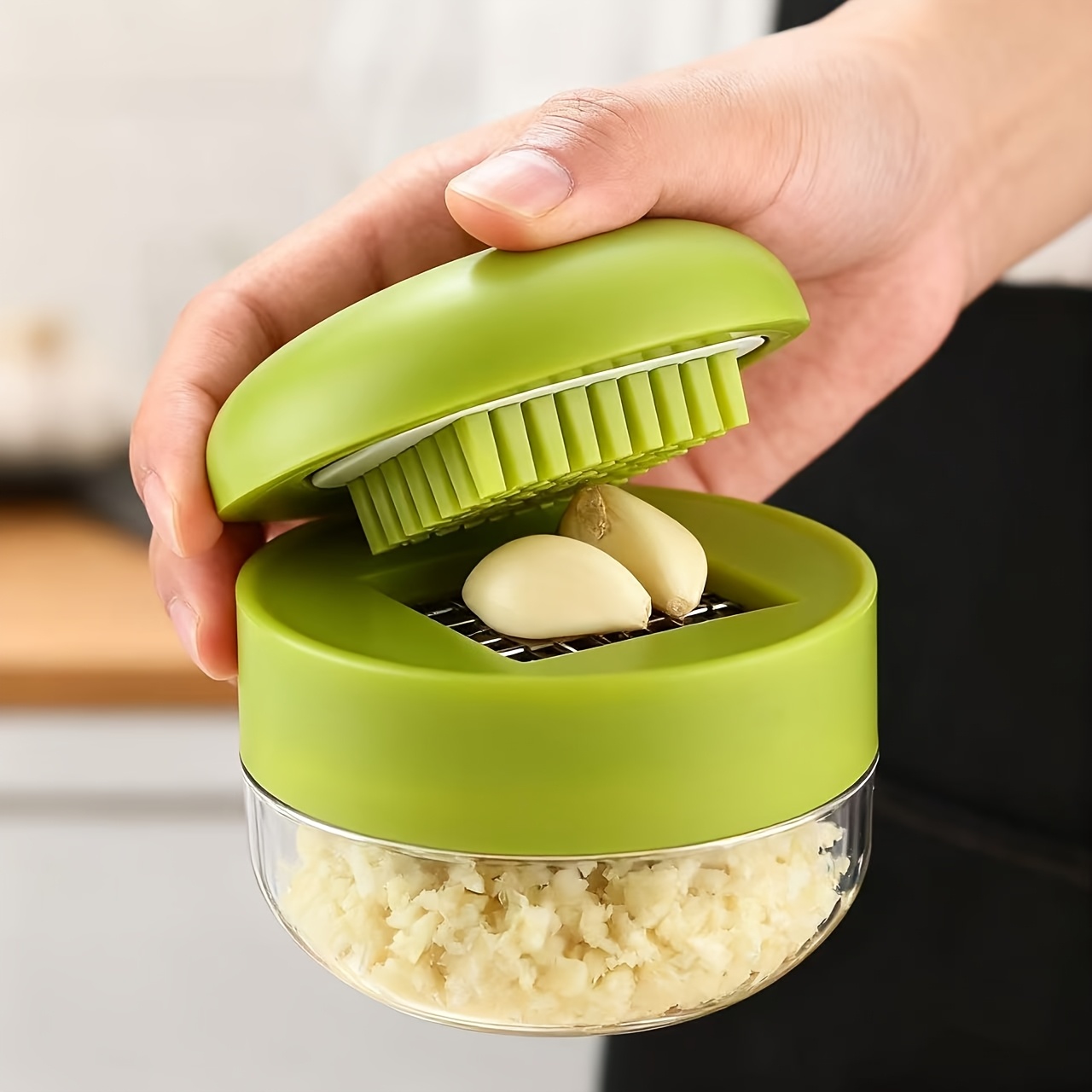 1 Parçalı Sarımsak Doğrayıcı M - Kitchen Gadgets Green incelemesi ve fiyatı
